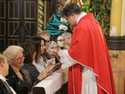 Rocznica święceń kapłańskich naszych Księży i błogosławieństwo dwóch nowych Margaretek w intencji ks. Proboszcza, 28.05.2023